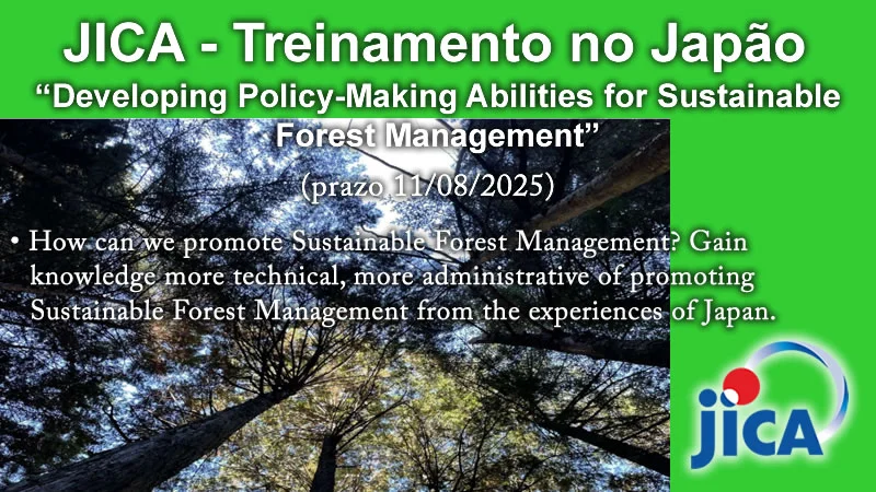 Treinamento no Japão JICA - "Developing Policy-Making Abilities for Sustainable Forest Management" (22)