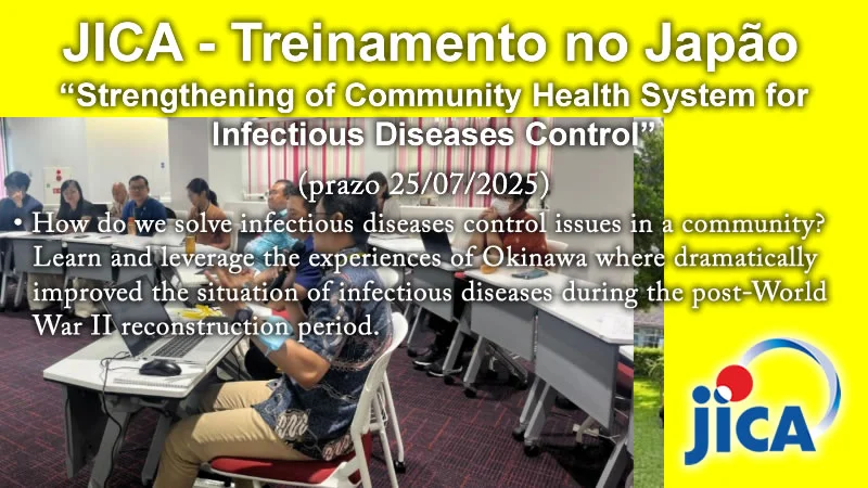 Treinamento no Japão JICA - "Strengthening of Community Health System for Infectious Diseases Control" (7)