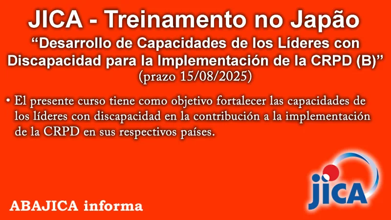 Treinamento no Japão JICA - "Desarrollo de Capacidades de los Líderes con Discapacidad para la Implementación de la CRPD (B)" (9)