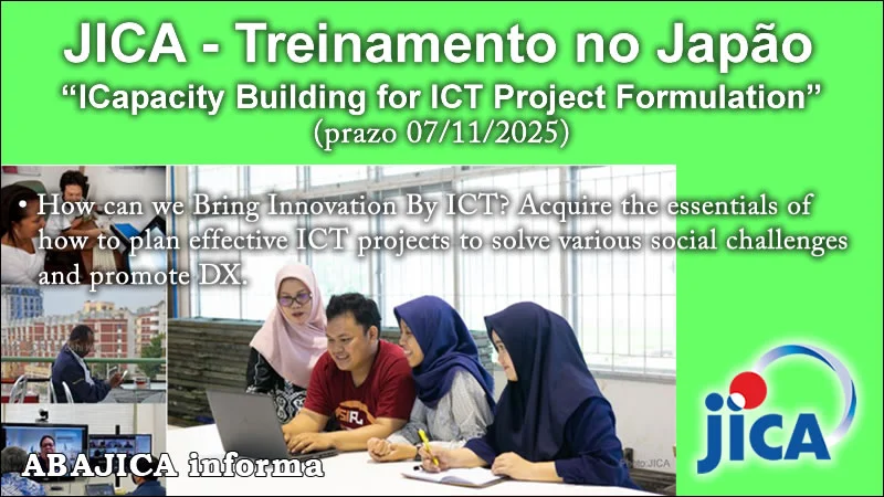 Treinamento no Japão JICA - "Capacity Building for ICT Project Formulation" (6)