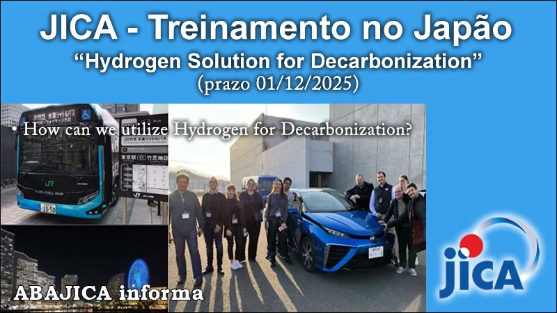 Treinamento no Japão JICA - "Hydrogen Solution for Decarbonization" (21)